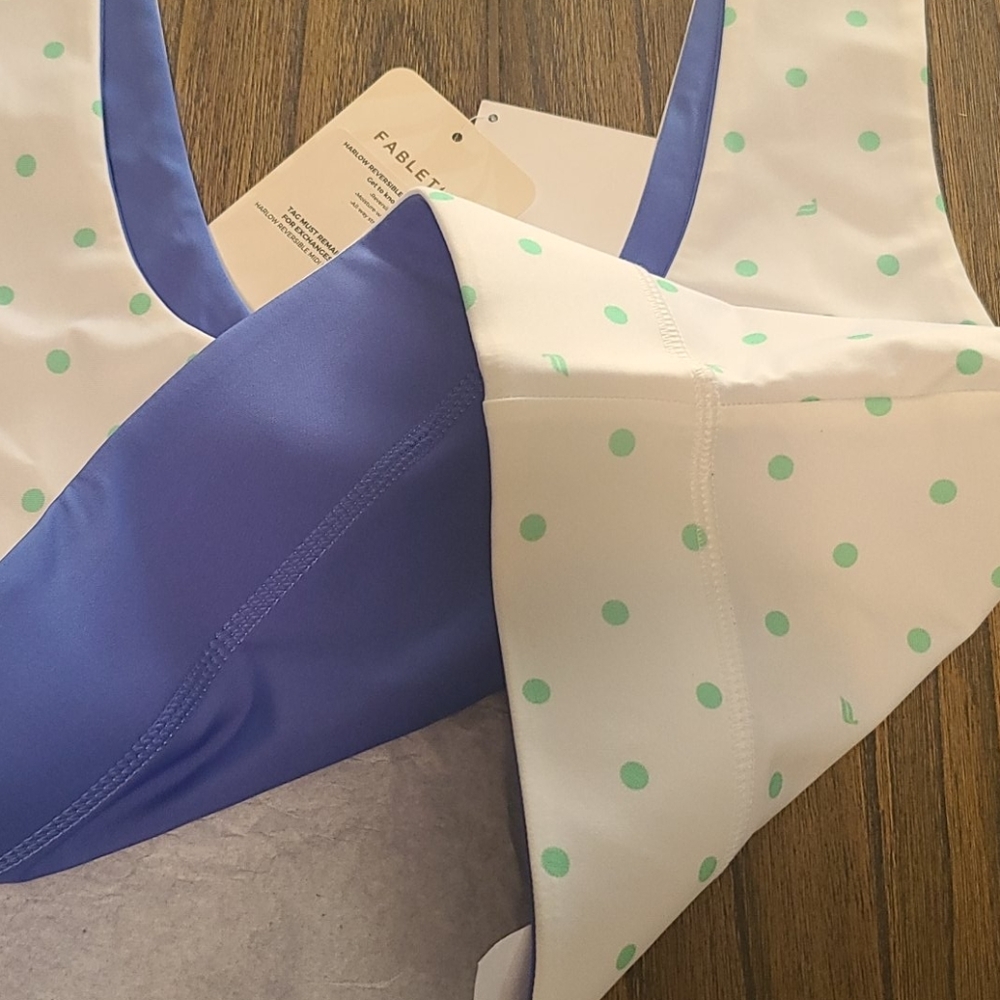 Fabletics Harlow Reversible Medium Impact Sports Bra XXL - Picture 4 of 10